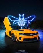 Chevrolet Camaro Bumblebee Witwicky by JDM Special on HRE Wheels 2020 года